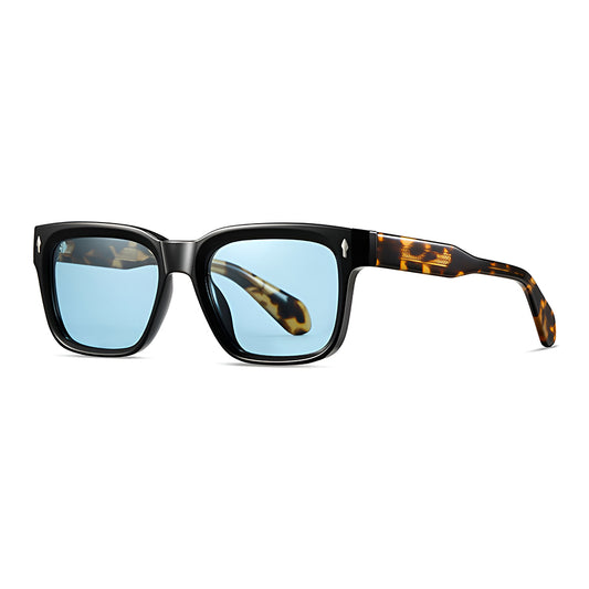 Herenzonnebril Techsuit 31246, Gepolariseerd, UV-bescherming, Bruin Blauw