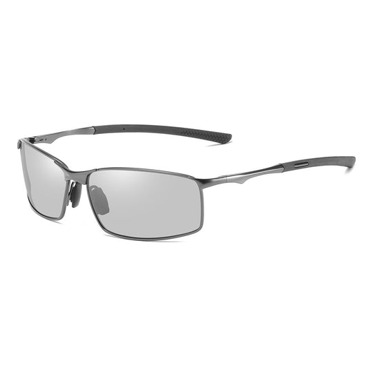 Herenzonnebril Techsuit 559, Gepolariseerd, UV-bescherming, Grijs