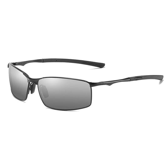 Herenzonnebril Techsuit 559, Gepolariseerd, UV-bescherming, Grijs Zwart