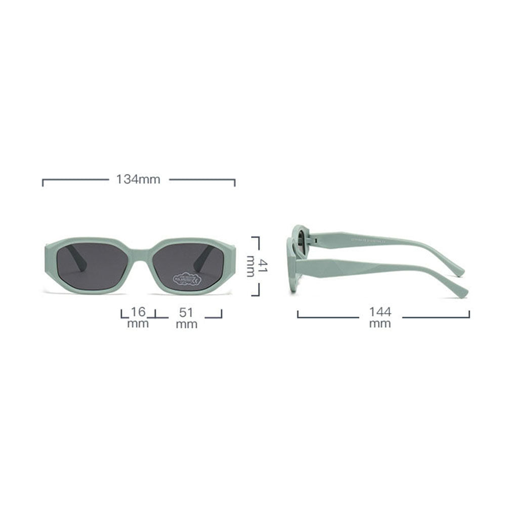 Kindersonnenbril Techsuit 11153, Gepolariseerd, UV-bescherming, Zwart