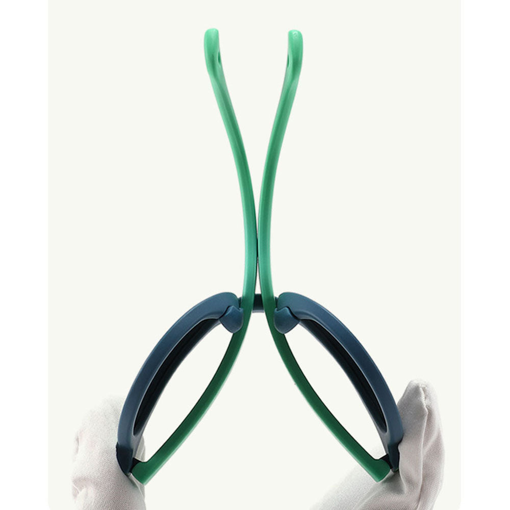 Techsuit 601 Kinderzonnebril, Gepolariseerd, UV-bescherming, Paars Grijs
