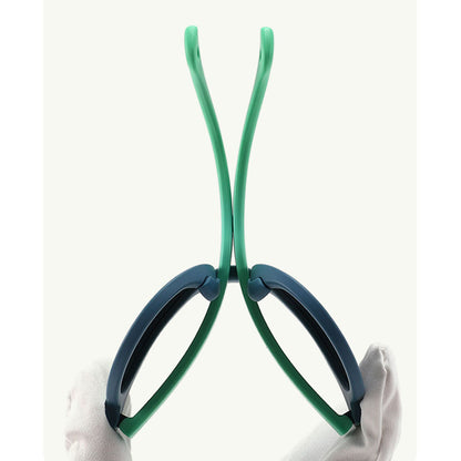Techsuit 601 Kinderzonnebril, Gepolariseerd, UV-bescherming, Paars Grijs