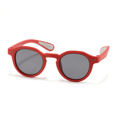 Techsuit 8443 Kinderzonnebril, Gepolariseerd, UV-bescherming, Rood