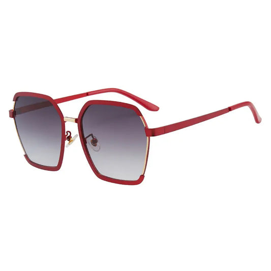 Dames Zonnebril Techsuit 191, Gepolariseerd, UV-bescherming, Rood