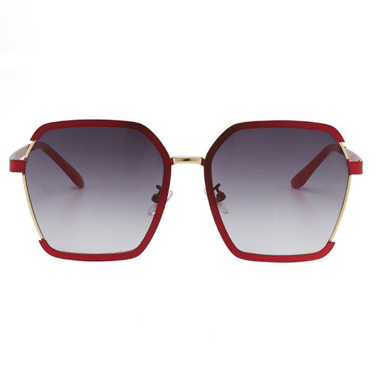 Dames Zonnebril Techsuit 191, Gepolariseerd, UV-bescherming, Rood