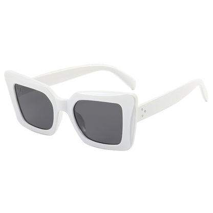 Dames Zonnebril Techsuit 5277, Wit Grijs