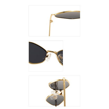 Dames Zonnebril Techsuit 6206, Goud Groen