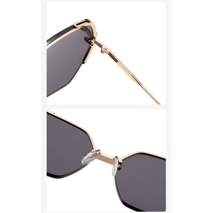 Dames Zonnebril Techsuit 8561, Roze Goud Groen