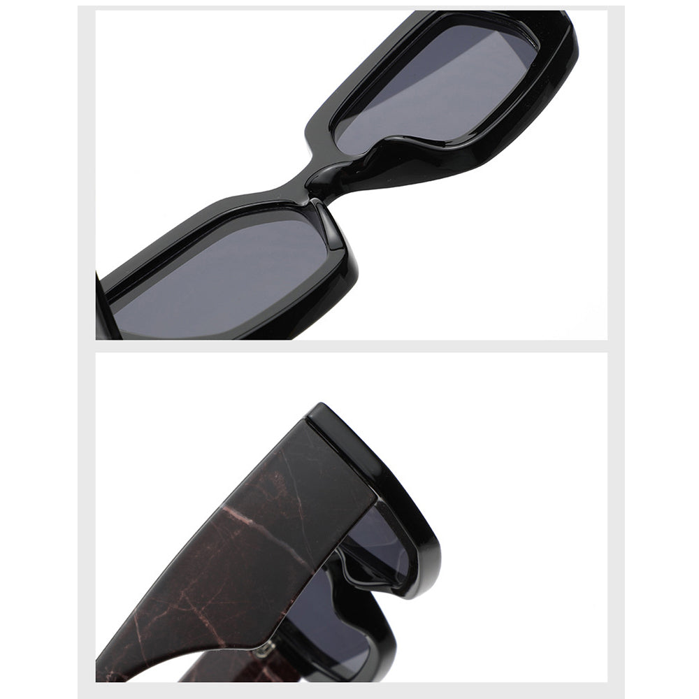 Dames Zonnebril Techsuit 86321, Zwart Bruin