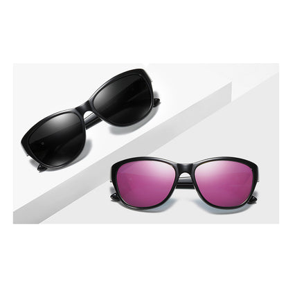 Techsuit A572 Women's Sunglasses, Polarized, UV Protection, Brown