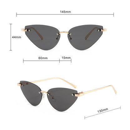 Dames Zonnebril Techsuit S099, Goud Zwart
