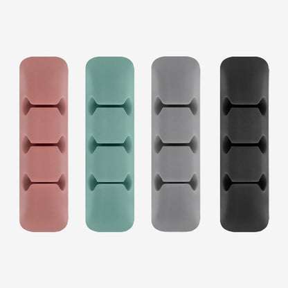 Ringke Kabelorganizer, Set van 4 stuks, Diverse Kleuren