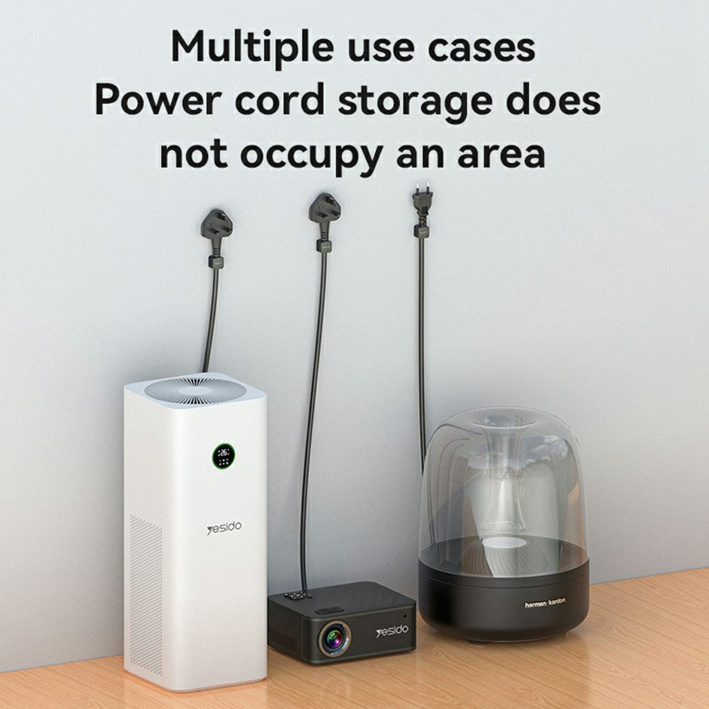 Kabelorganizer Yesido C216WH, Set van 4 stuks, Wit