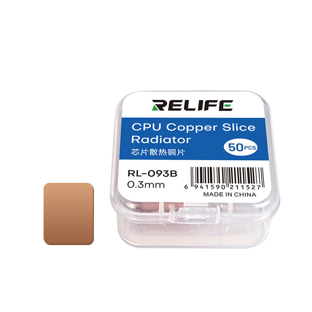 Thermisch geleidende pad Relife RL-093B, 0.3mm, Set 50 stuks