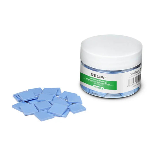 Thermisch geleidende pad Relife RL-098, 0,2 mm, set van 100 stuks