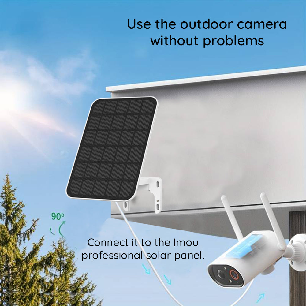 Imou Photovoltaic Solar Panel, 7W, USB-C, White