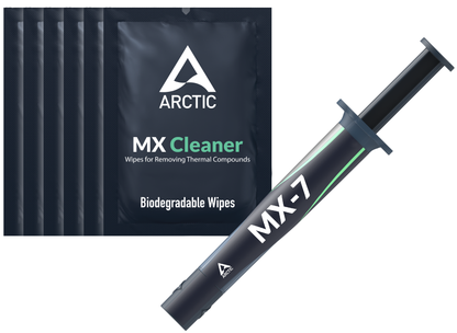 Thermische pasta ARCTIC MX-7 + MX Cleaner doekjes, spuittype, 4g ACTCP00092A