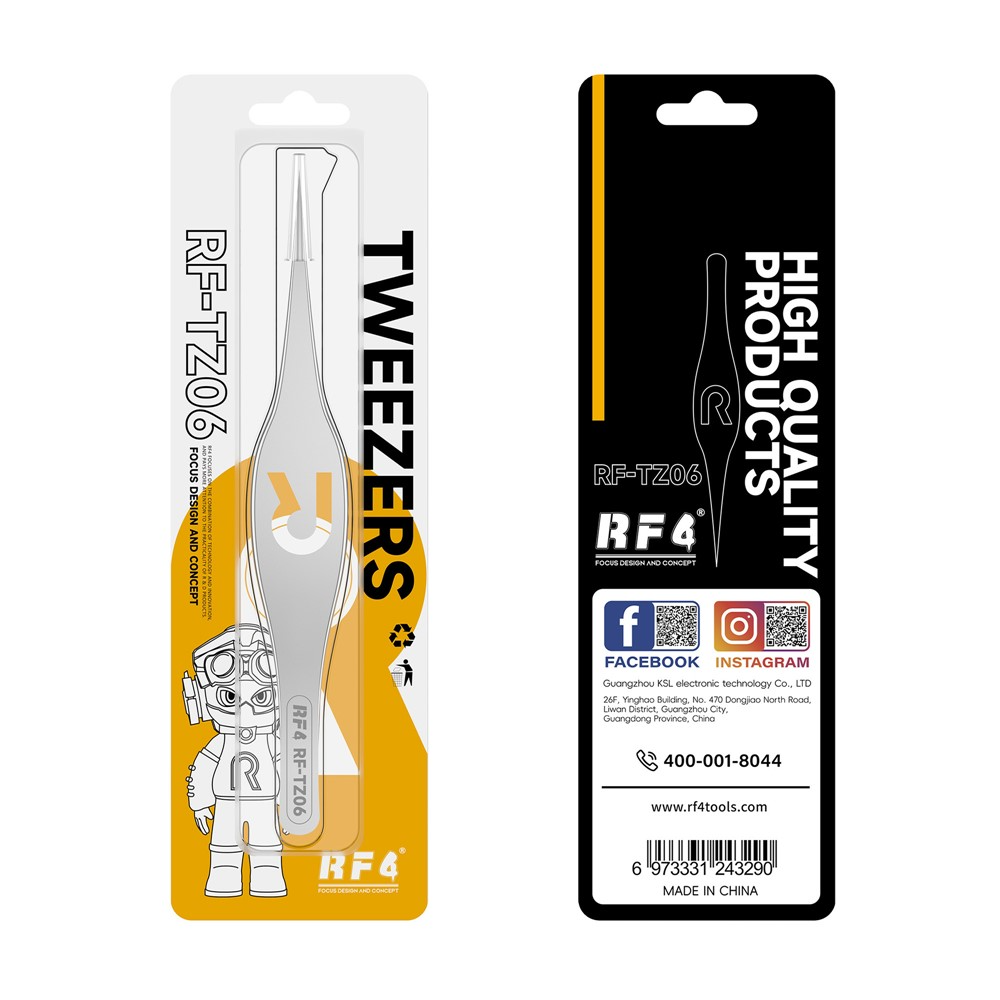 Geslepen pincet RF4 RF-TZ06