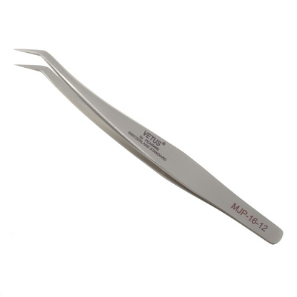 Gebogen pincet Vetus MJP-16-12
