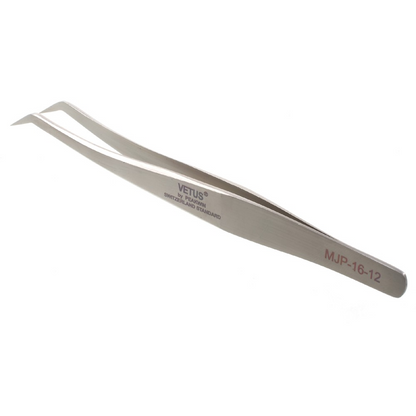 Gebogen pincet Vetus MJP-16-12
