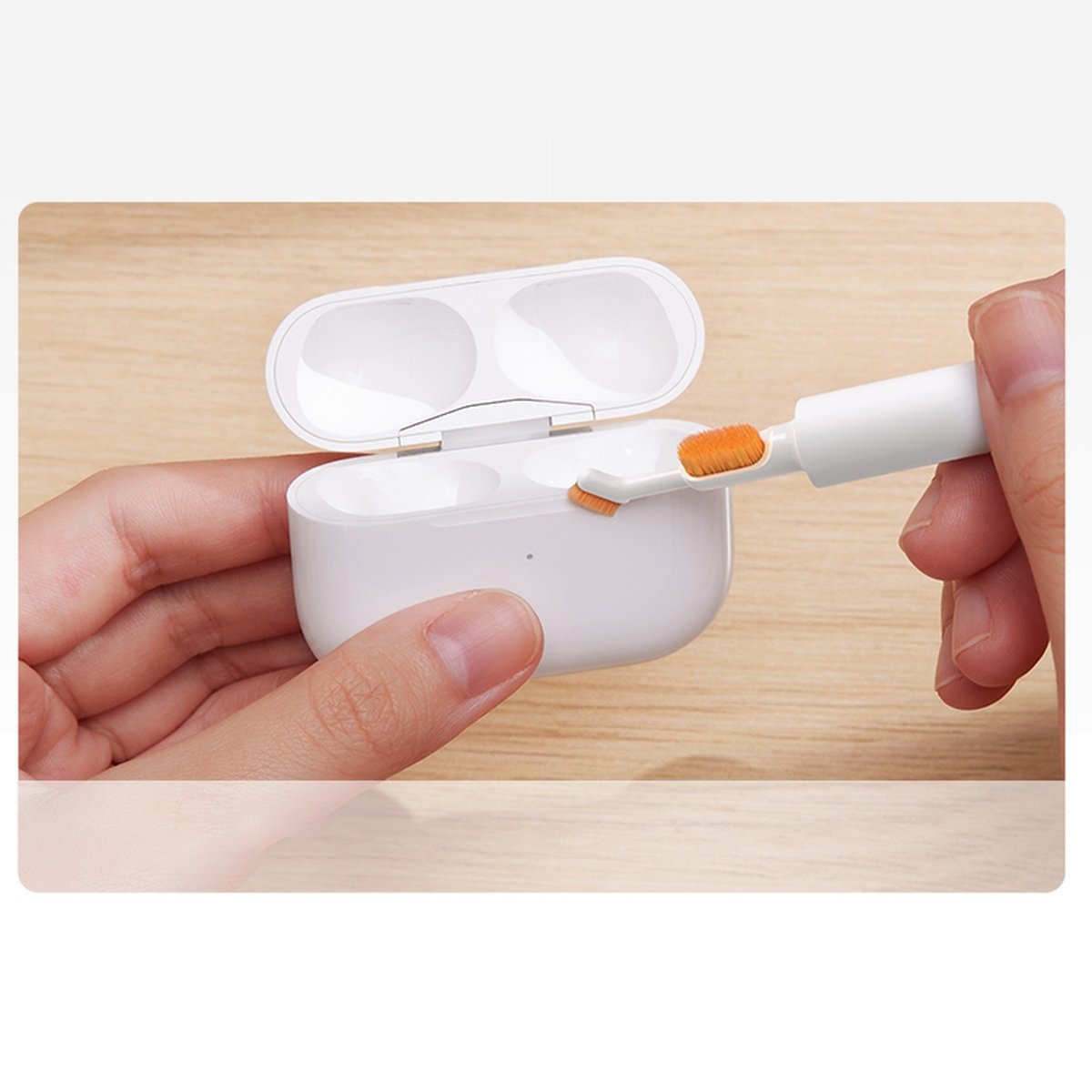 Baseus Cleaning Tool for Apple Airpods / Samsung Galaxy Buds / Huawei Freebuds, White NGBS000002