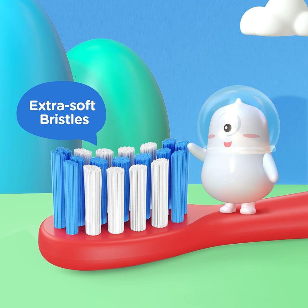 Elektrische Tandenborstel Bitvae BVK7S Kids, Blauw Rood