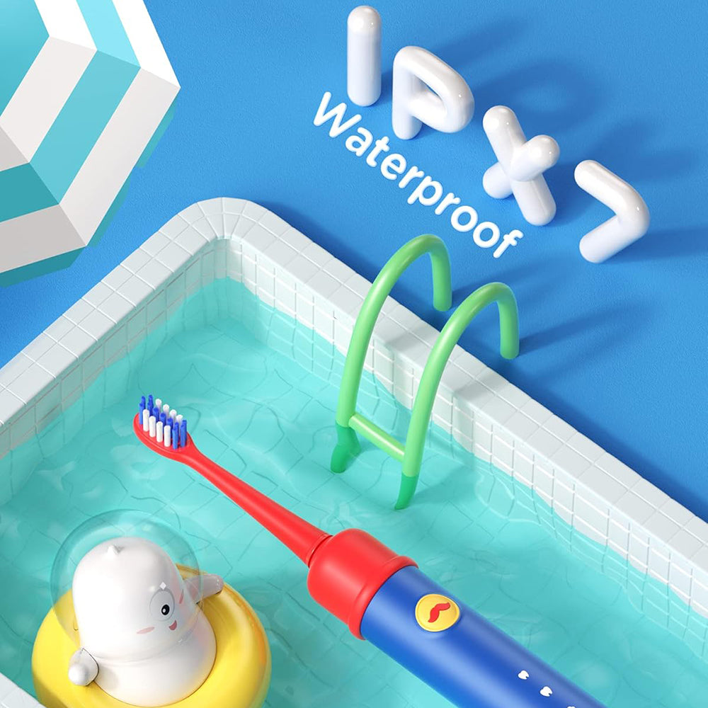 Elektrische Tandenborstel Bitvae BVK7S Kids, Blauw Rood