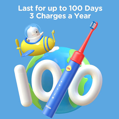 Elektrische Tandenborstel Bitvae BVK7S Kids, Blauw Rood