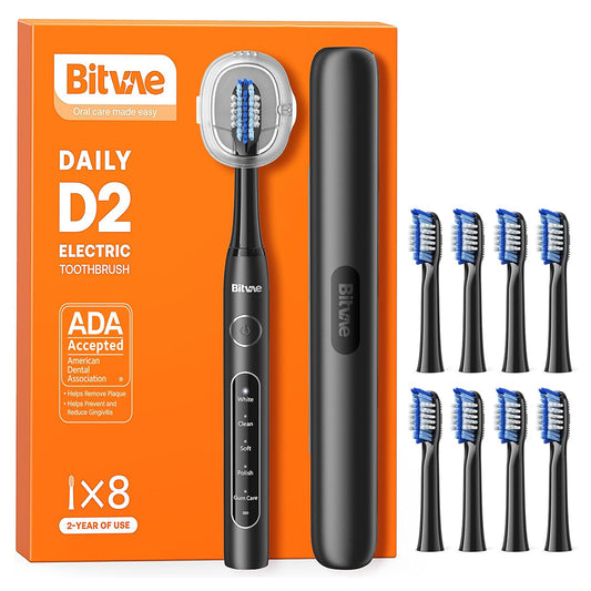 Elektrische Tandenborstel Bitvae D2, Zwart