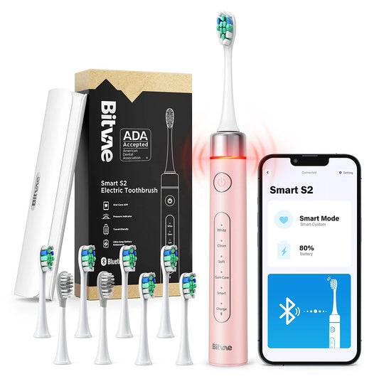 Elektrische Tandenborstel Bitvae S2 Smart, Roze