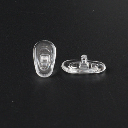 Siliconen Neuskussentjes Bril Techsuit NPT1, Set van 2 stuks, Transparant