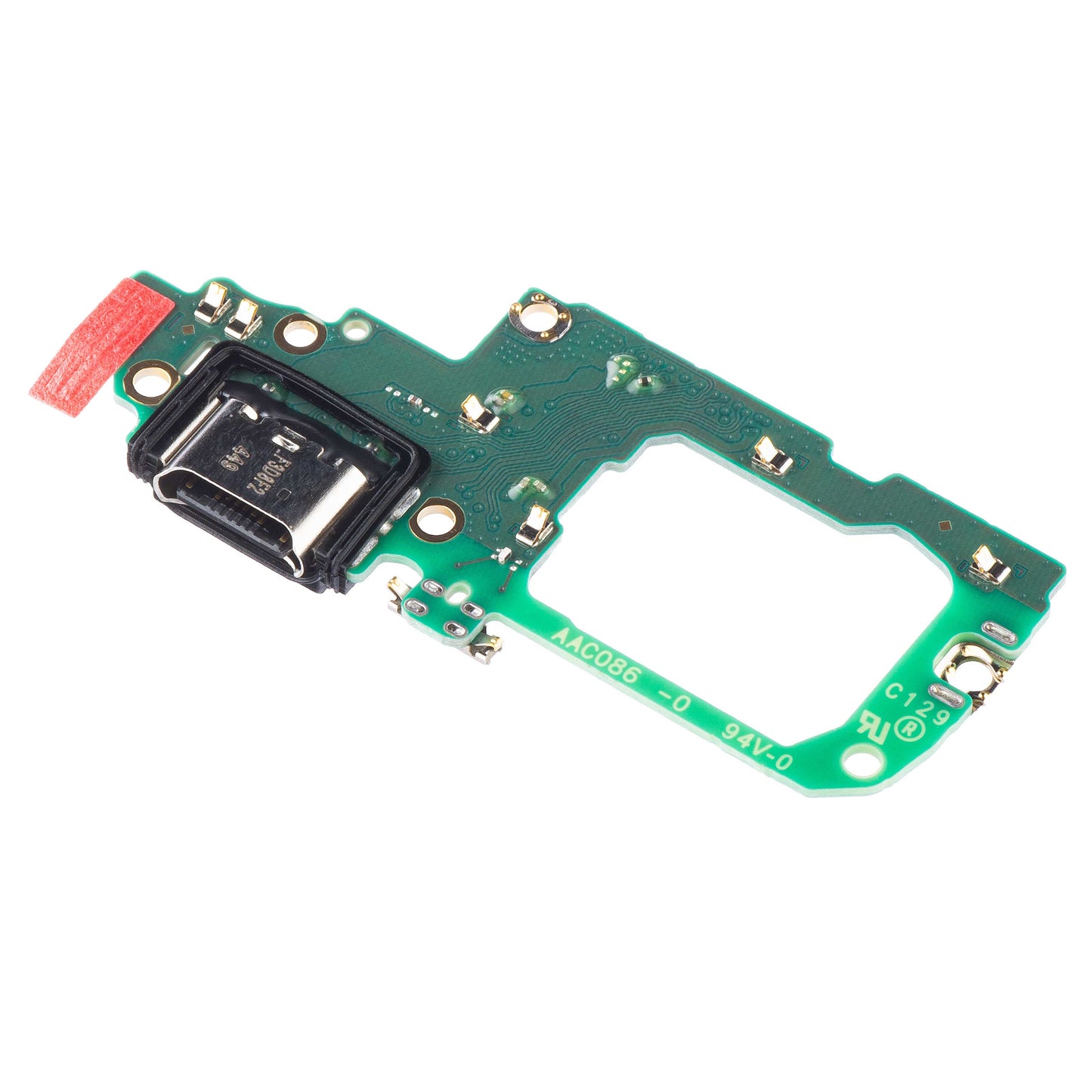 Charging Connector Board - Microphone Oppo Reno10, Service Pack 621024000029