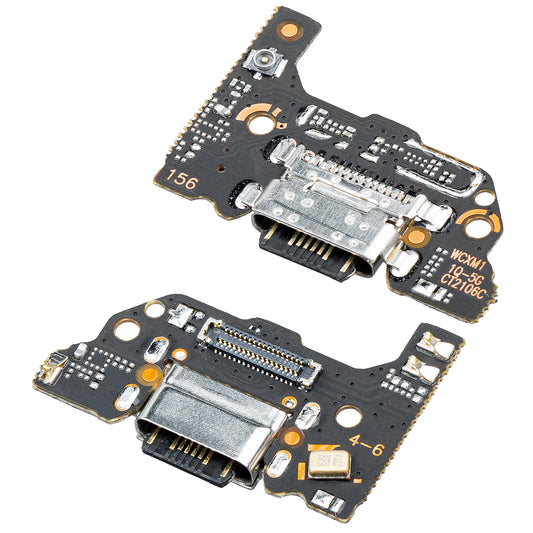 Xiaomi Mi 11 Lite 5G - Xiaomi Mi 11 Lite 5G Oplaad Connector - Microfoon Connector Board