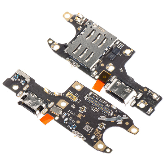 Charging Connector Board - Microphone - SIM Reader Module Honor 90, Service Pack 0235AGCE