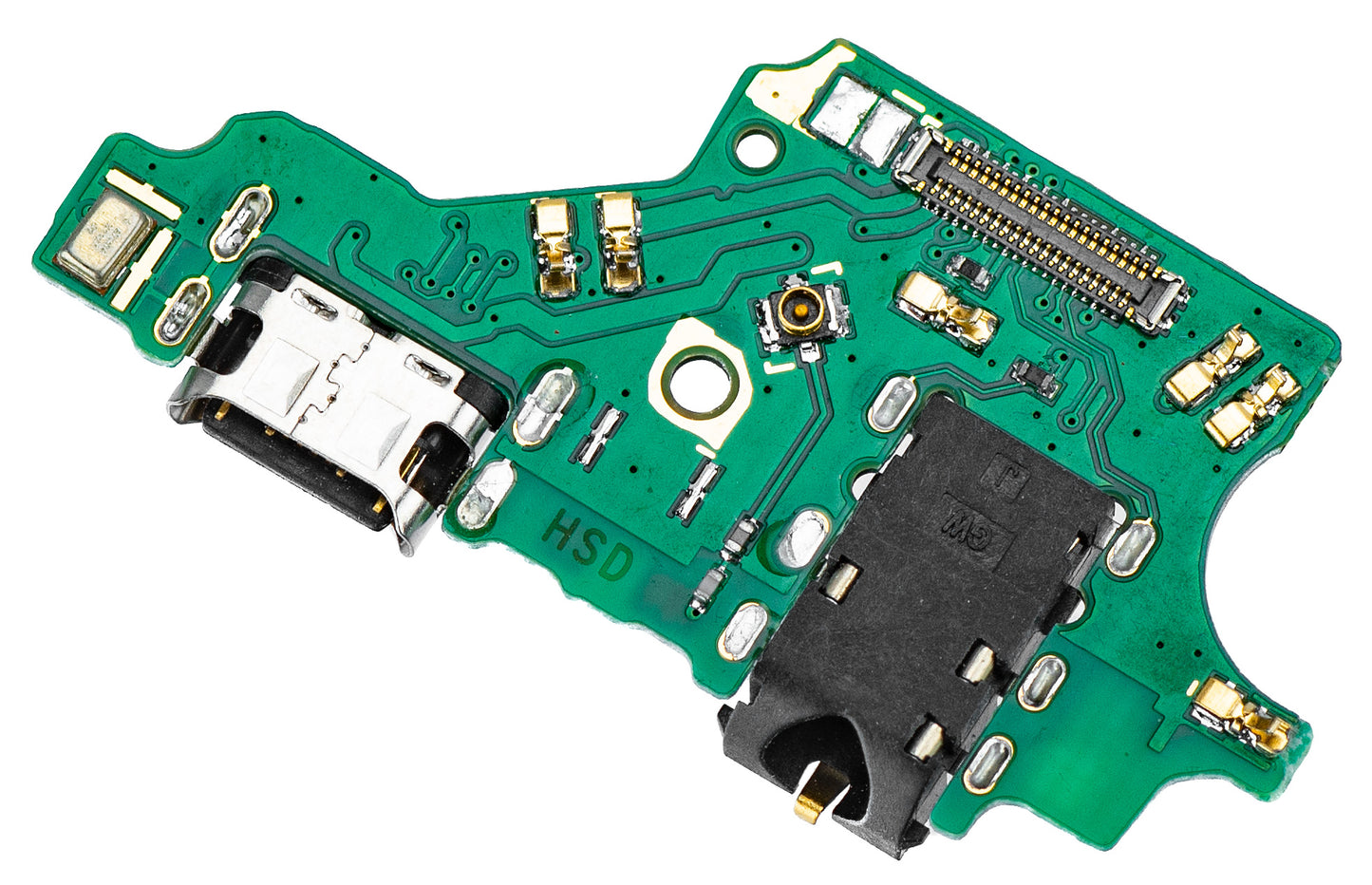 Huawei P20 Lite, Swap 02351VPS - Audio - Microfoon opladen Connector Board met Swap 02351VPS 