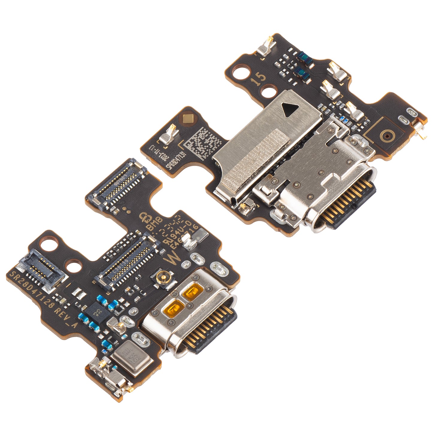 Motorola Edge 30 Ultra Microfoon Oplaadconnector Board, Service Pack 5P68C21264 