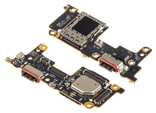 Laadconnector - Microfoon - SIM-lezer Module Xiaomi 12T, Service Pack 560001L12A00