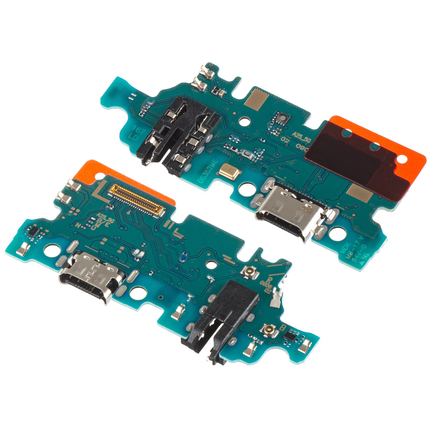 Laadconnector - Audio - Microfoon Bord Samsung Galaxy A25 A256