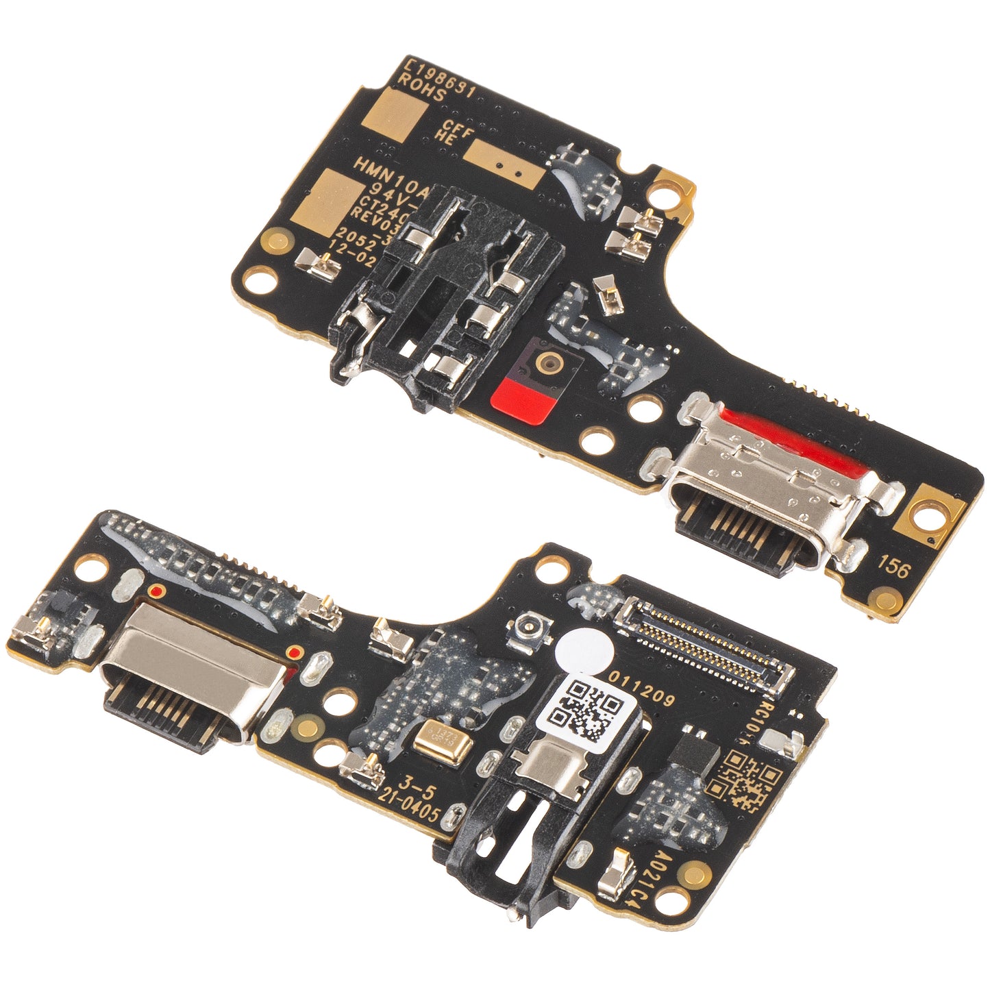 Laadconnector - Audio - Microfoon Bord Xiaomi Poco M5s / Redmi Note 10S / Note 10