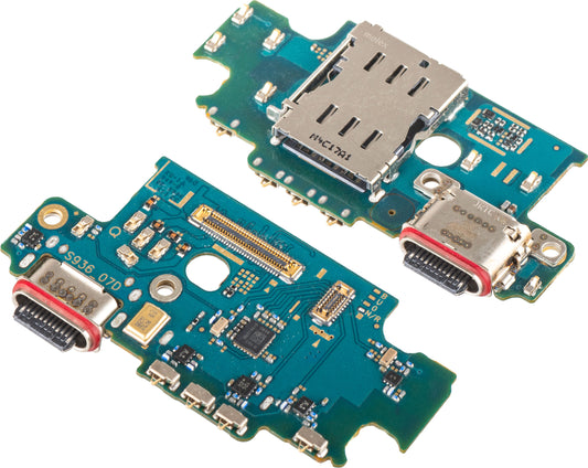 Laadconnectorplaat - Microfoon - SIM-lezer module Samsung Galaxy S25+ S936