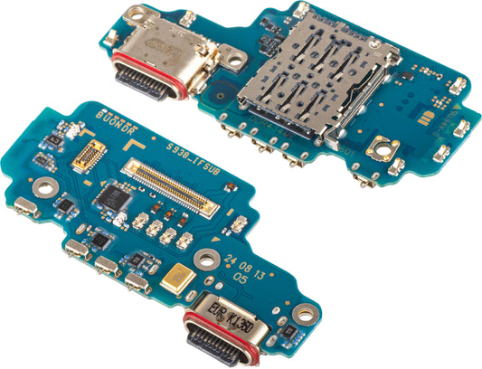 Laadconnectorplaat - Microfoon - SIM-kaartlezer module Samsung Galaxy S25 Ultra S938