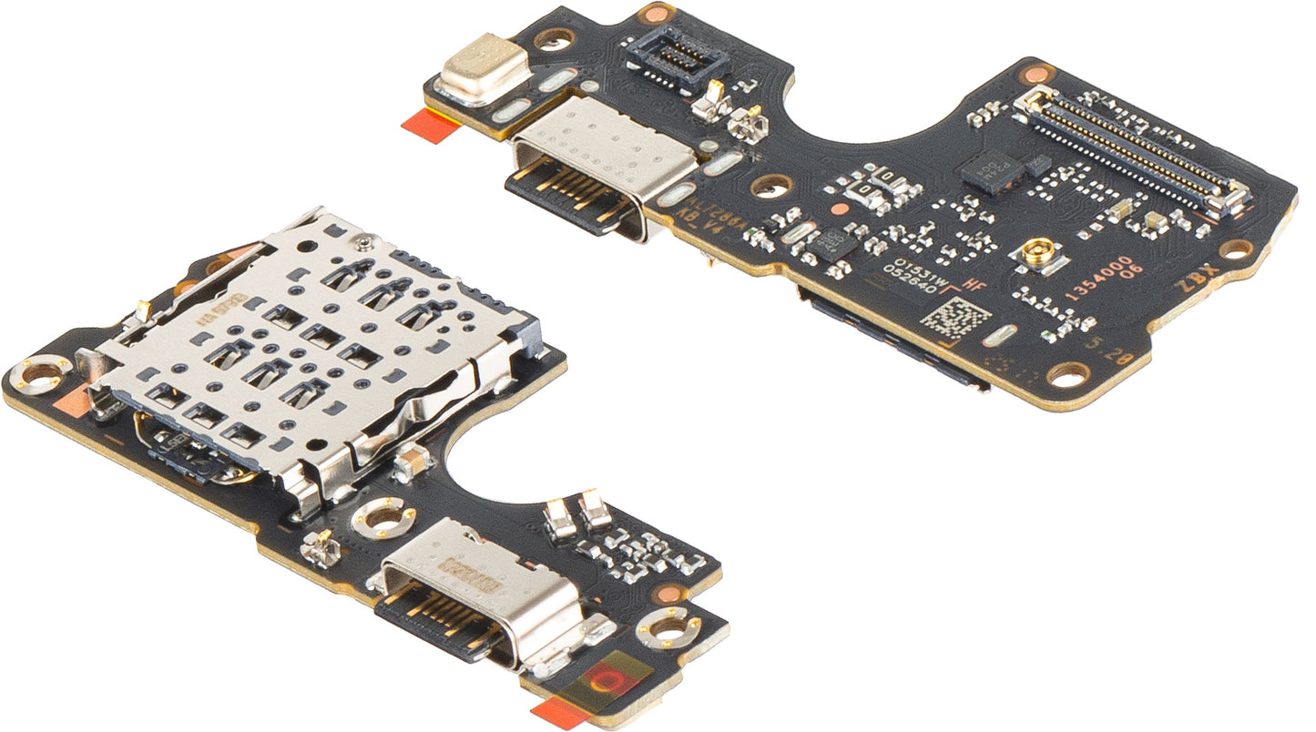 Laadconnector Kaart - Microfoon - SIM-lezer Module Xiaomi Redmi Note 14 Pro 4G, Service Pack 560004000O600