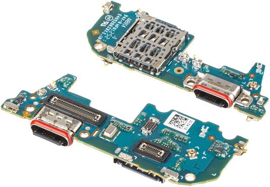Laadconnectorplaat - Microfoon - SIM-lezer Module Realme 14 Pro+, Service Pack 621024000137