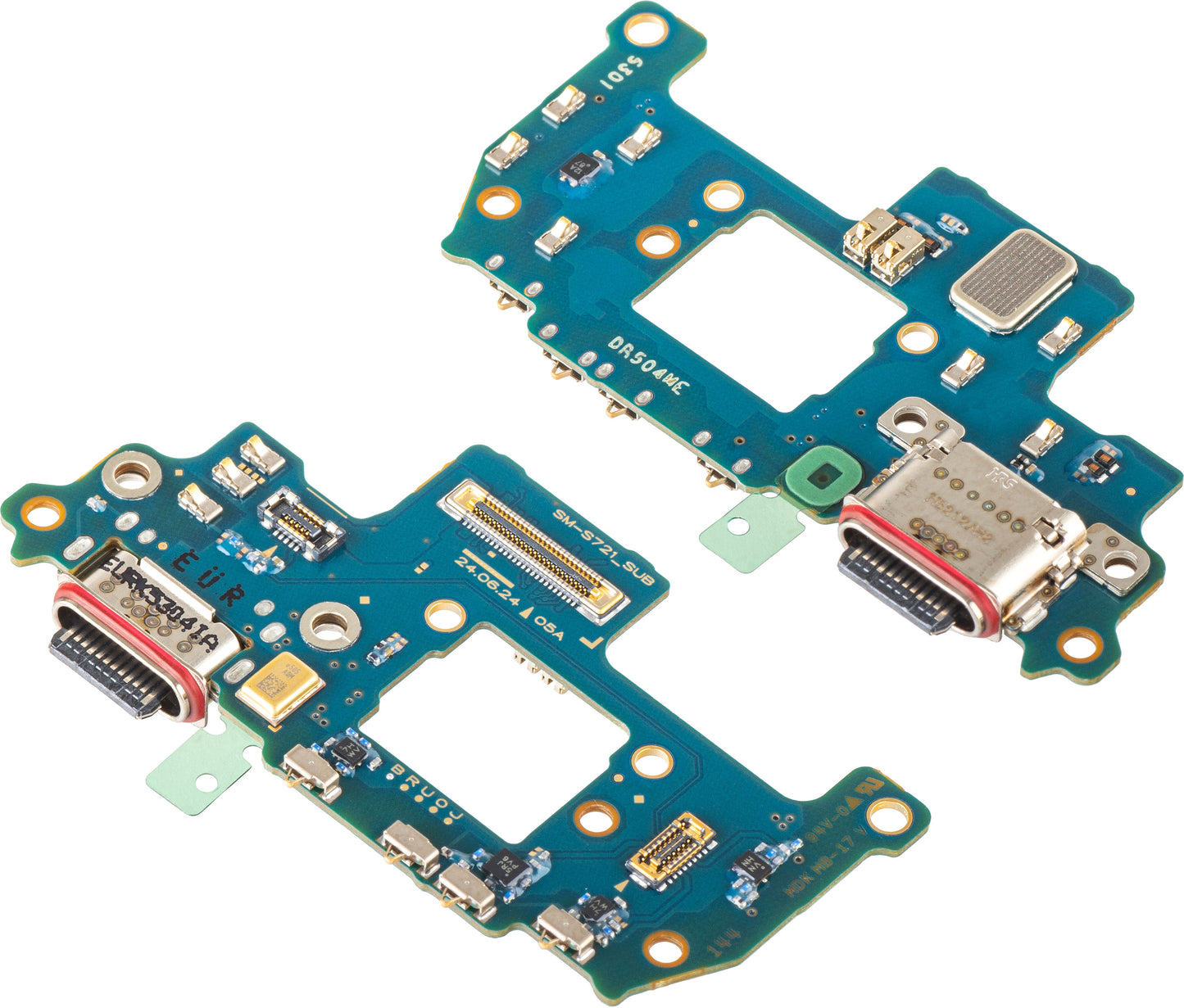 Laadconnector - Microfoonkaart Samsung Galaxy S24 FE S721, Swap GH96-17724A