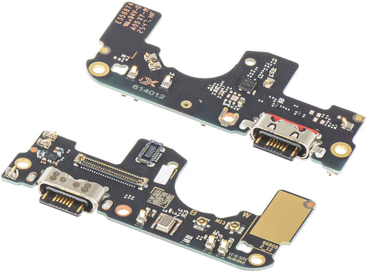 Laadconnector - Microfoonkaart Motorola Moto G77 / G67, Service Pack 5B28C32011