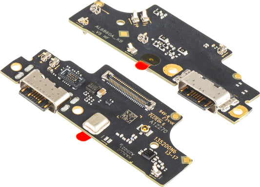Laadconnectorbord - Microfoon Xiaomi Redmi Note 14S