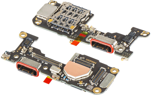 Laadconnector - Microfoon - SIM-lezer Module Xiaomi 15T Pro, Service Pack 5600010O12U00