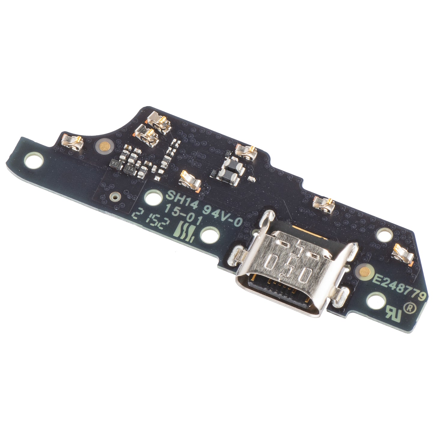 Motorola Moto E20 Microfoon opladen Connector Board, Service Pack 5P68C19462 