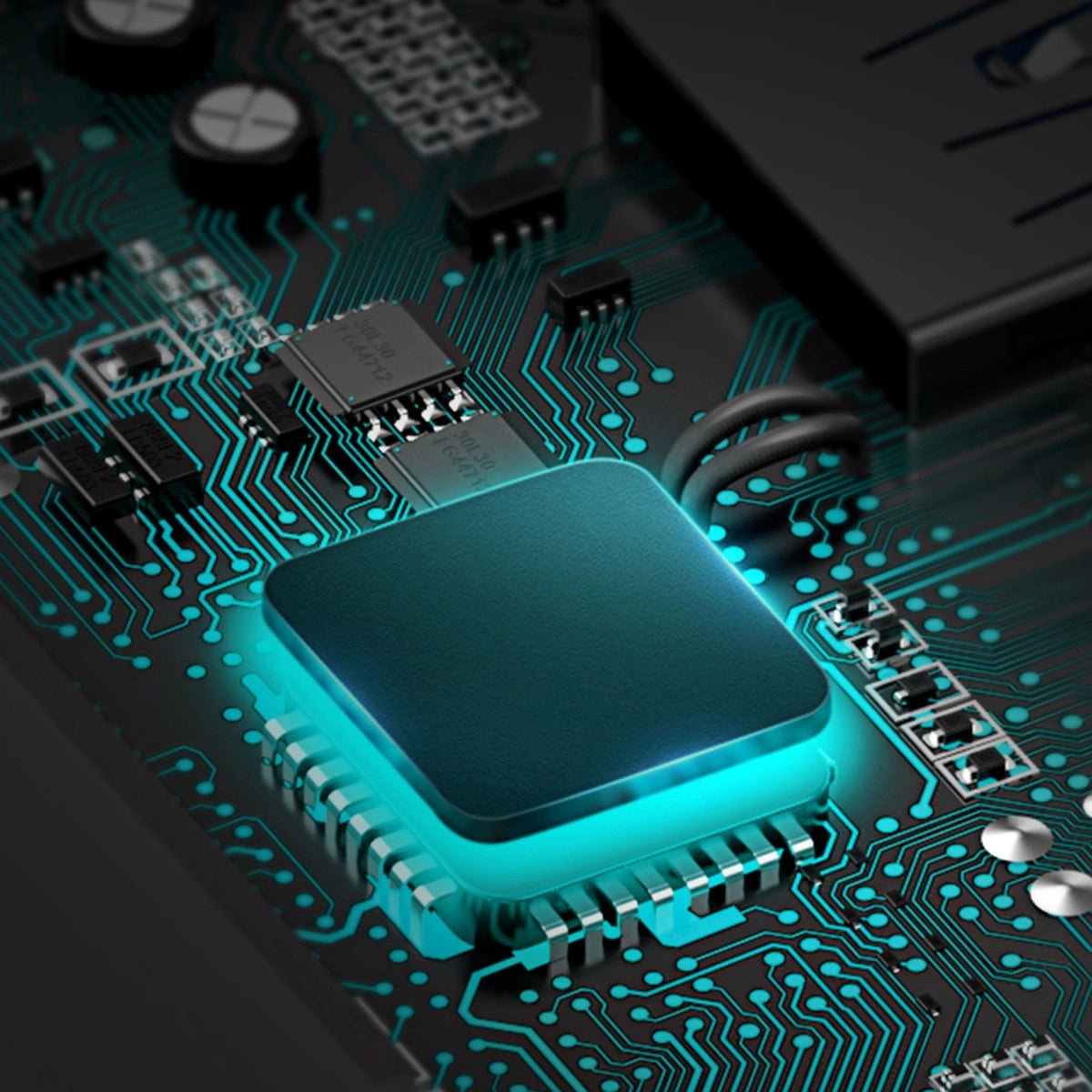 Baseus Lite Netwerkkaart, RJ45, USB, Zwart WKQX000001