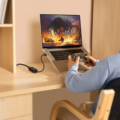 Baseus Lite Netwerkkaart, RJ45, USB, Zwart WKQX000001